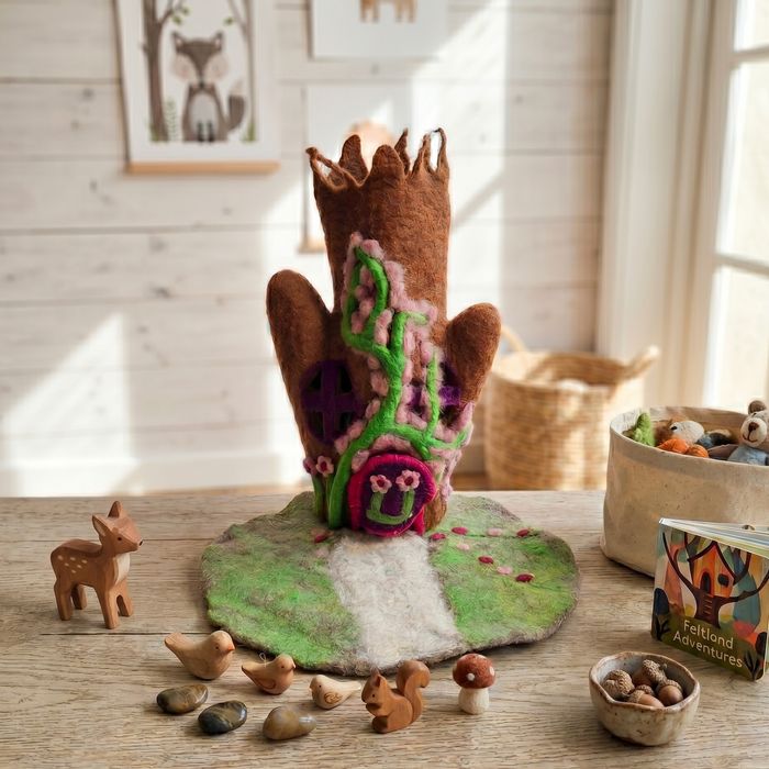The Enchanted Fairy Tree Home