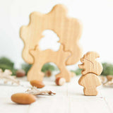 Wooden Tree Puzzle with Squirrel · view 3
