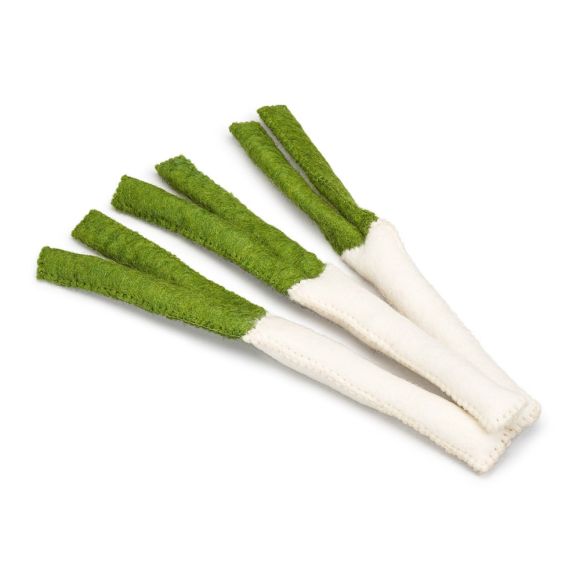 Papoose Felt Vegetable Leek, Set of 3