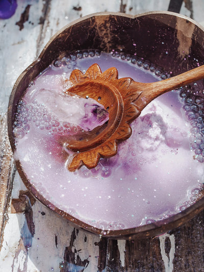 Pre-Order Wild Mountain Child Amethyst Crystal PlayFizz (Ships in September)