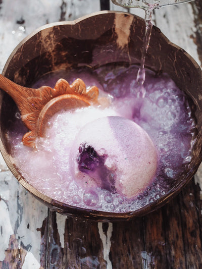 Pre-Order Wild Mountain Child Amethyst Crystal PlayFizz (Ships in September)