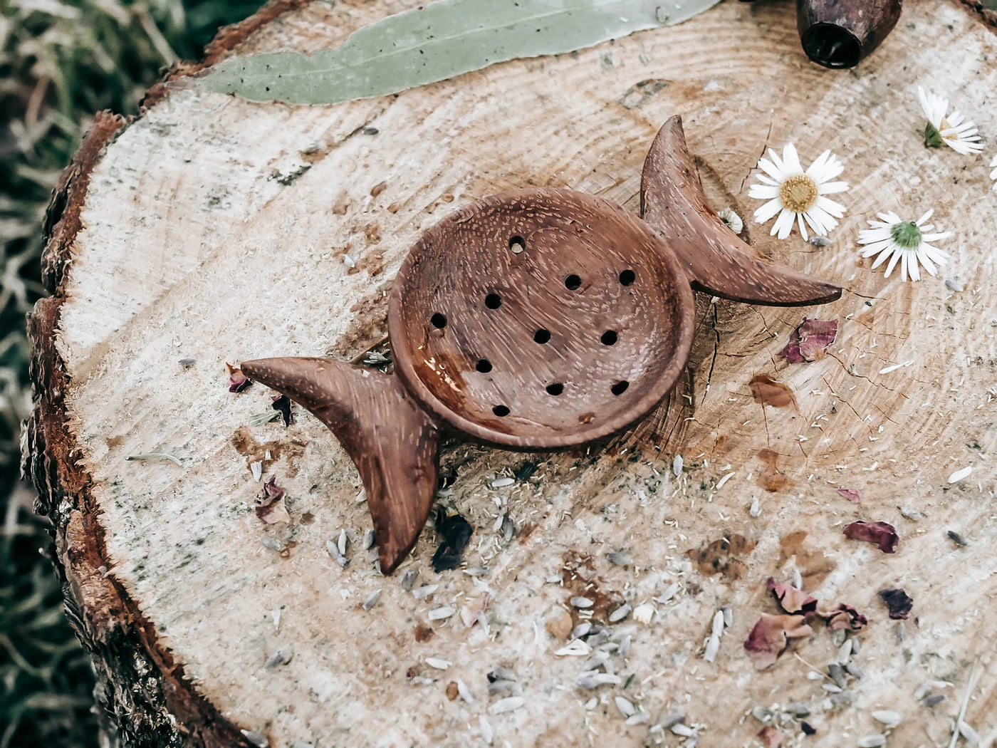 Wild Mountain Child Crescent Moon Strainer