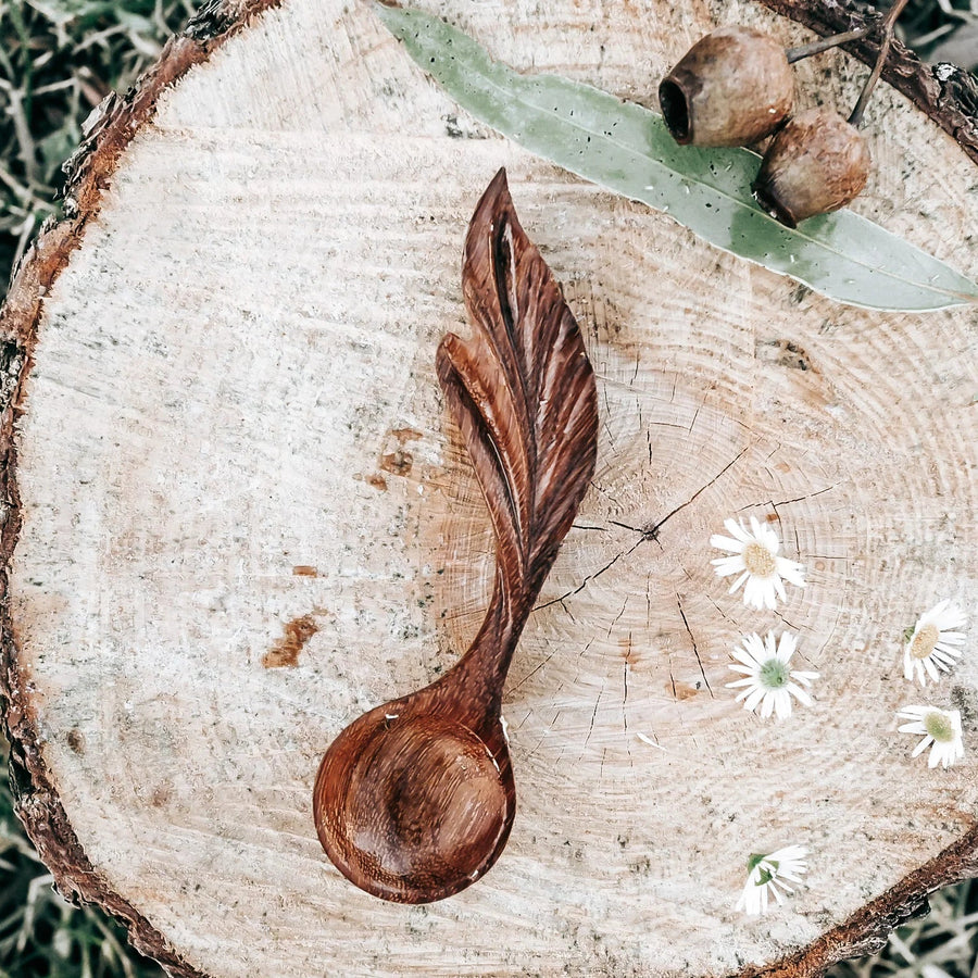 Wild Mountain Child Floating Leaf Spoon