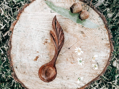 Wild Mountain Child Floating Leaf Spoon