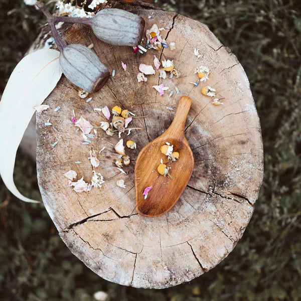 Wild Mountain Child Handcrafted Leaf Scoop