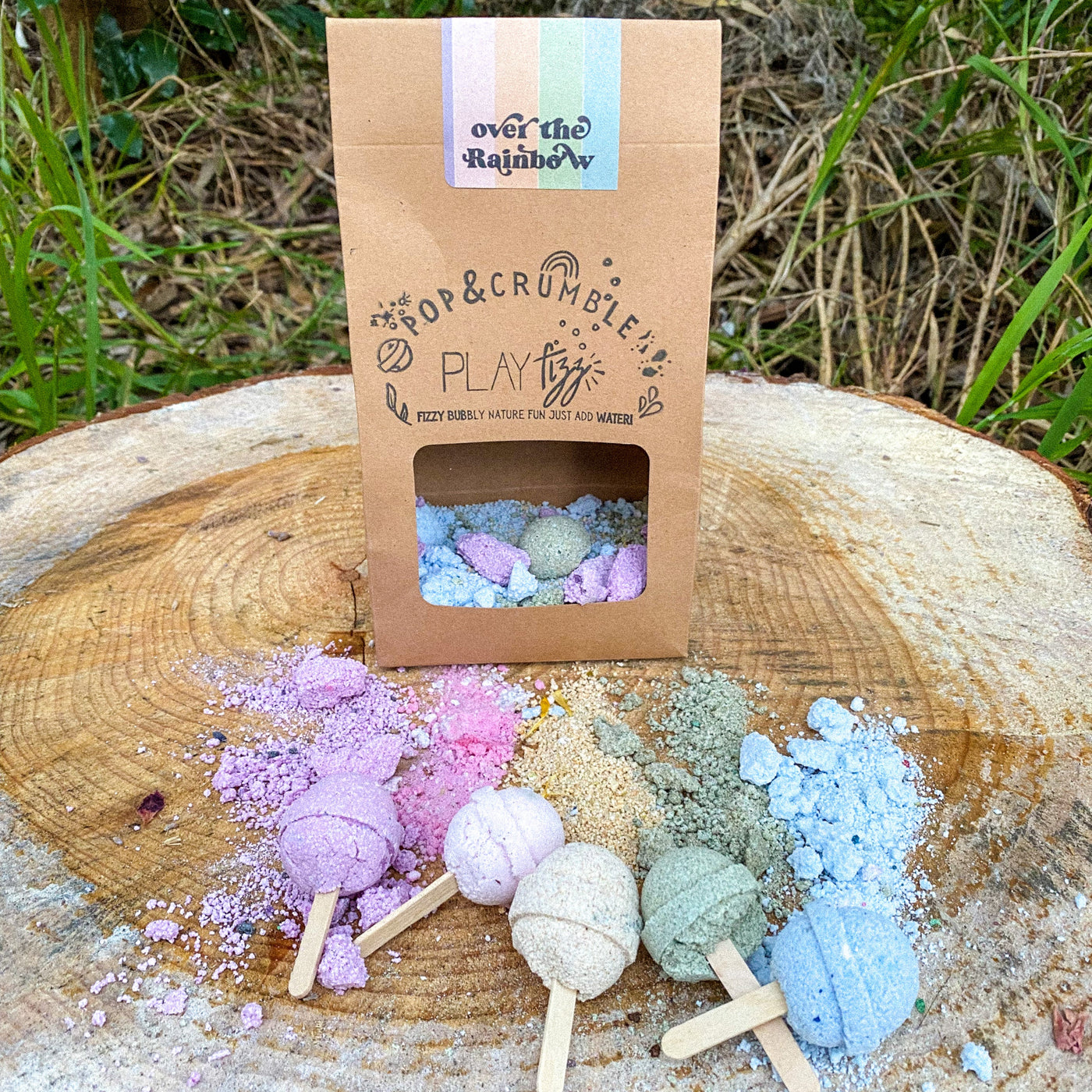 Pre-Order Wild Mountain Child Rainbow Playfizz Pop & Crumble Pack (Ships in September)