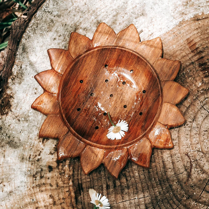 Wild Mountain Child wooden sun strainer for sensory and water play
