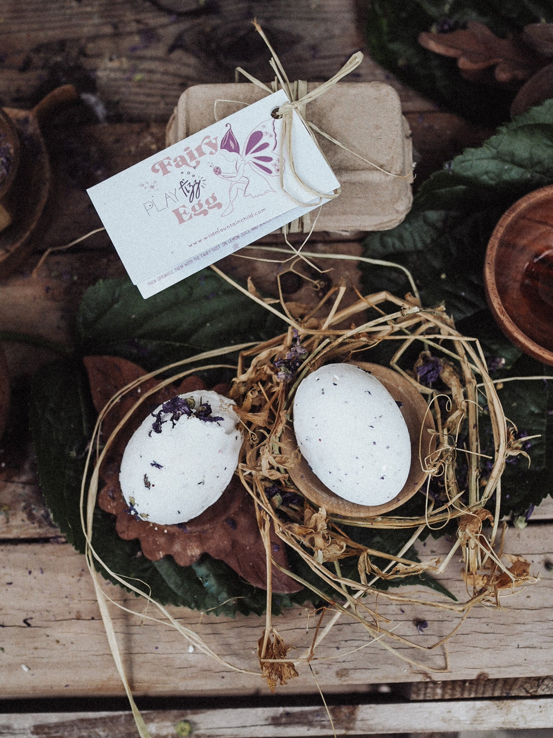 Wild Mountain Child WildFlower PlayFizz Fairy Egg