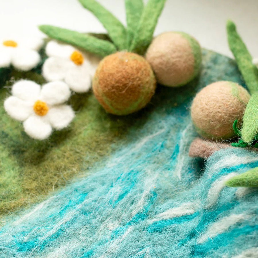 Wispy Waters Way Felt Playmat