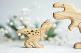 Wooden Baby T-Rex · view 1