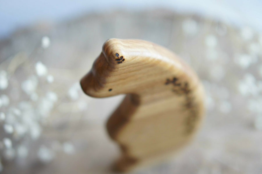 Wooden Bear Toy