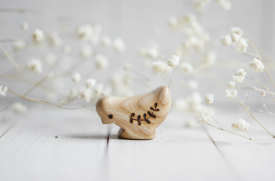 Wooden Chicken Family, Set of 4