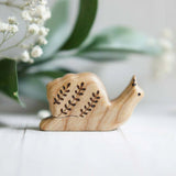Wooden Snail, Crawling · view 2