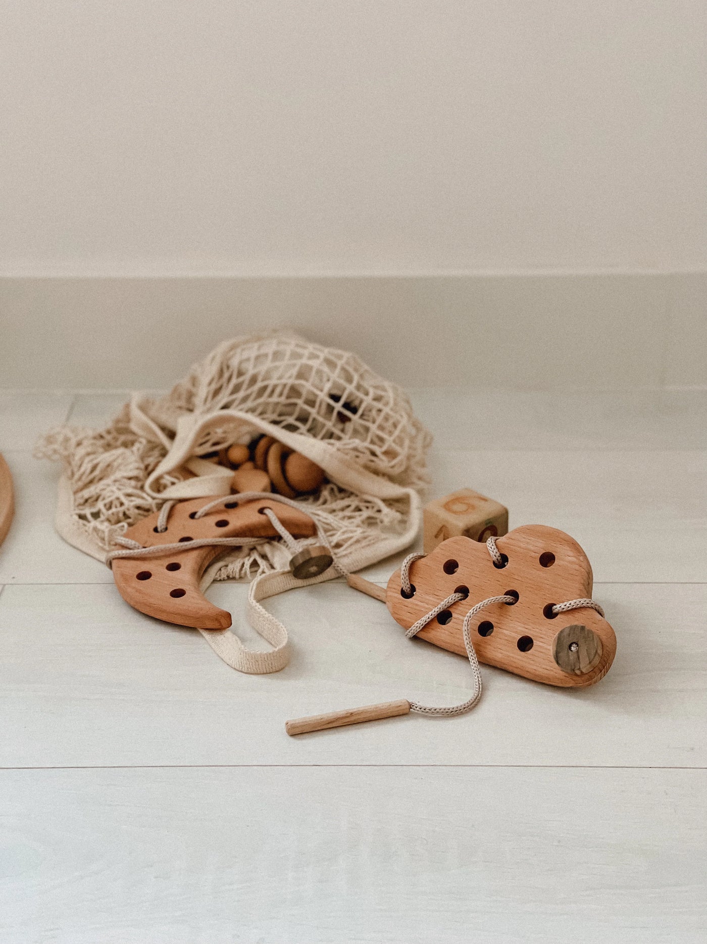 Wooden Lacing Toys