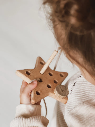 Wooden Lacing Toys