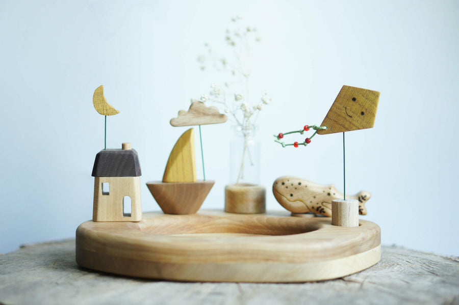 Wooden Treasure Tray