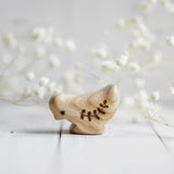 Wooden Chick, Looking Down · view 1