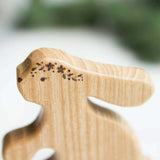 Wooden Mama and Baby Bunny Puzzle · view 3