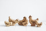 Wooden Hen, Lying · view 3