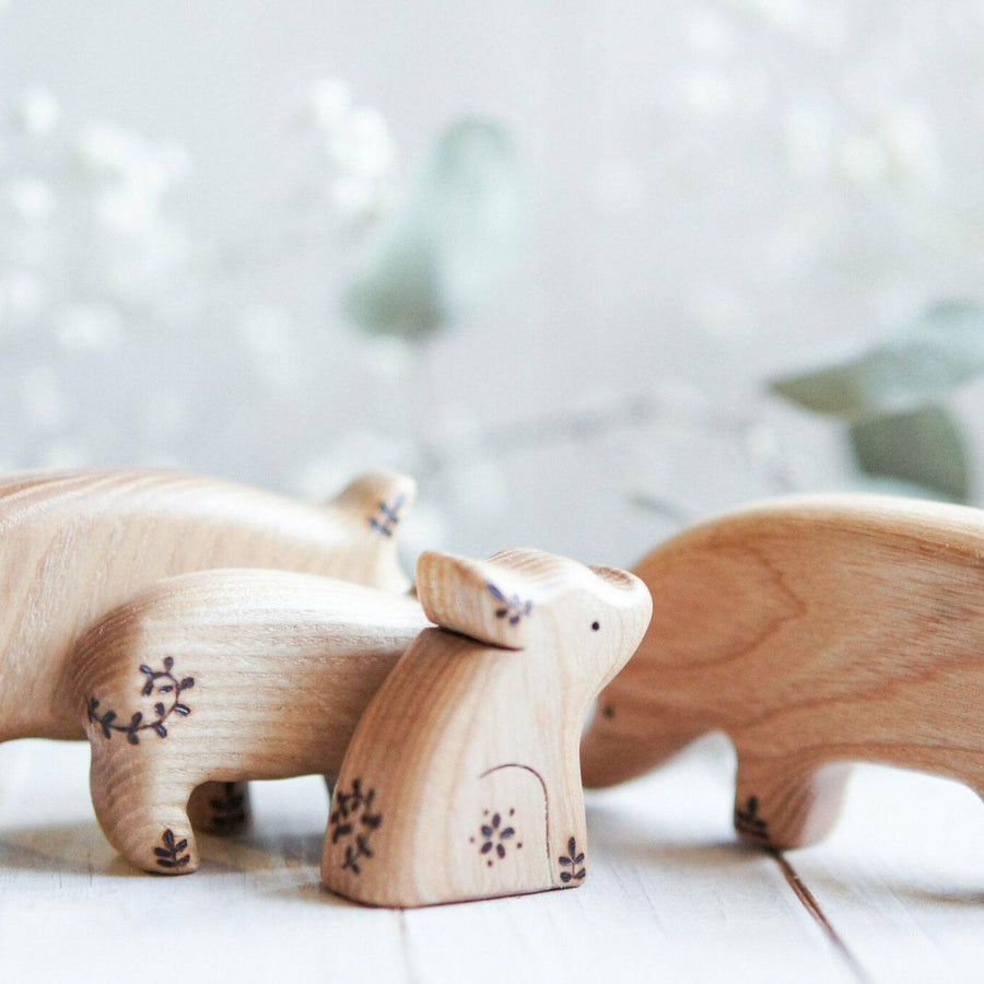 Wooden Little Pig, Standing