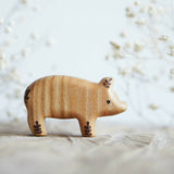 Wooden Little Pig, Standing · view 4