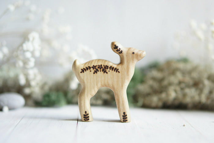 Wooden Fawn Toy