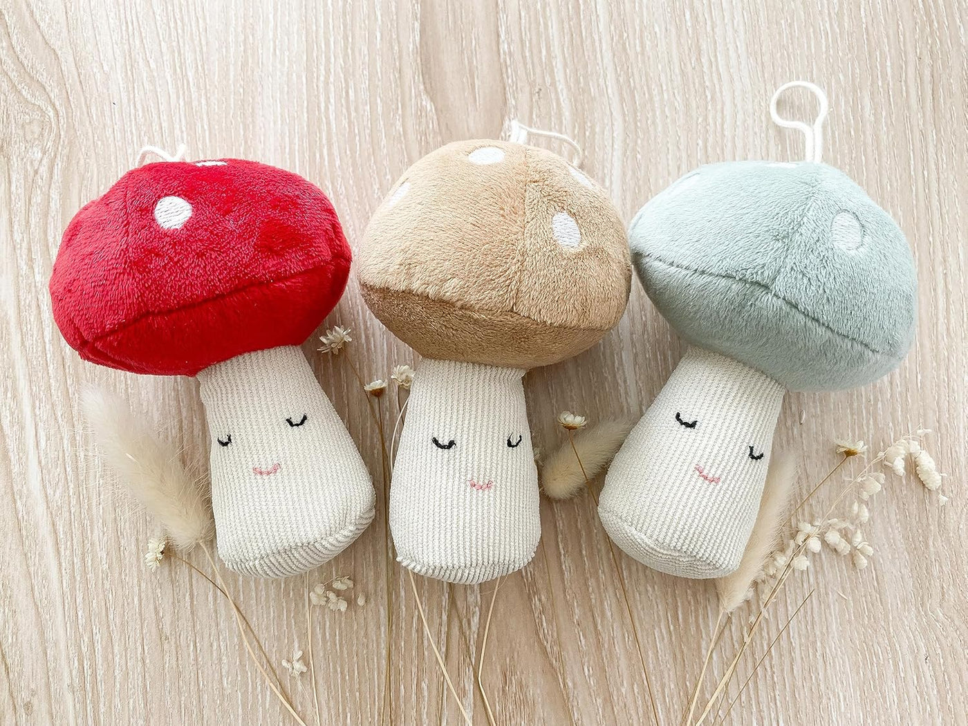 Woodland Mushroom Trio-Multi Ornaments