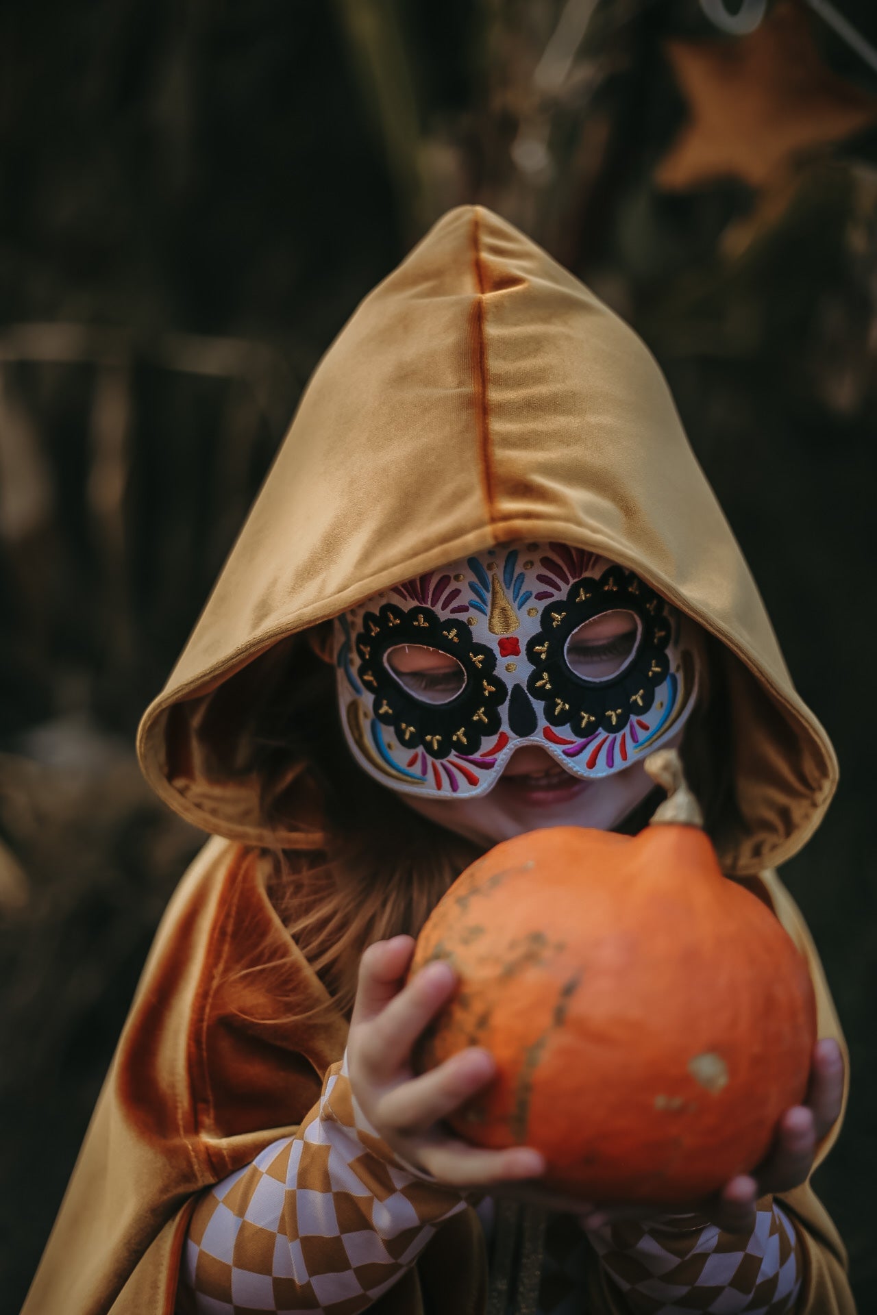 "Colorful Halloween" Skull Mask