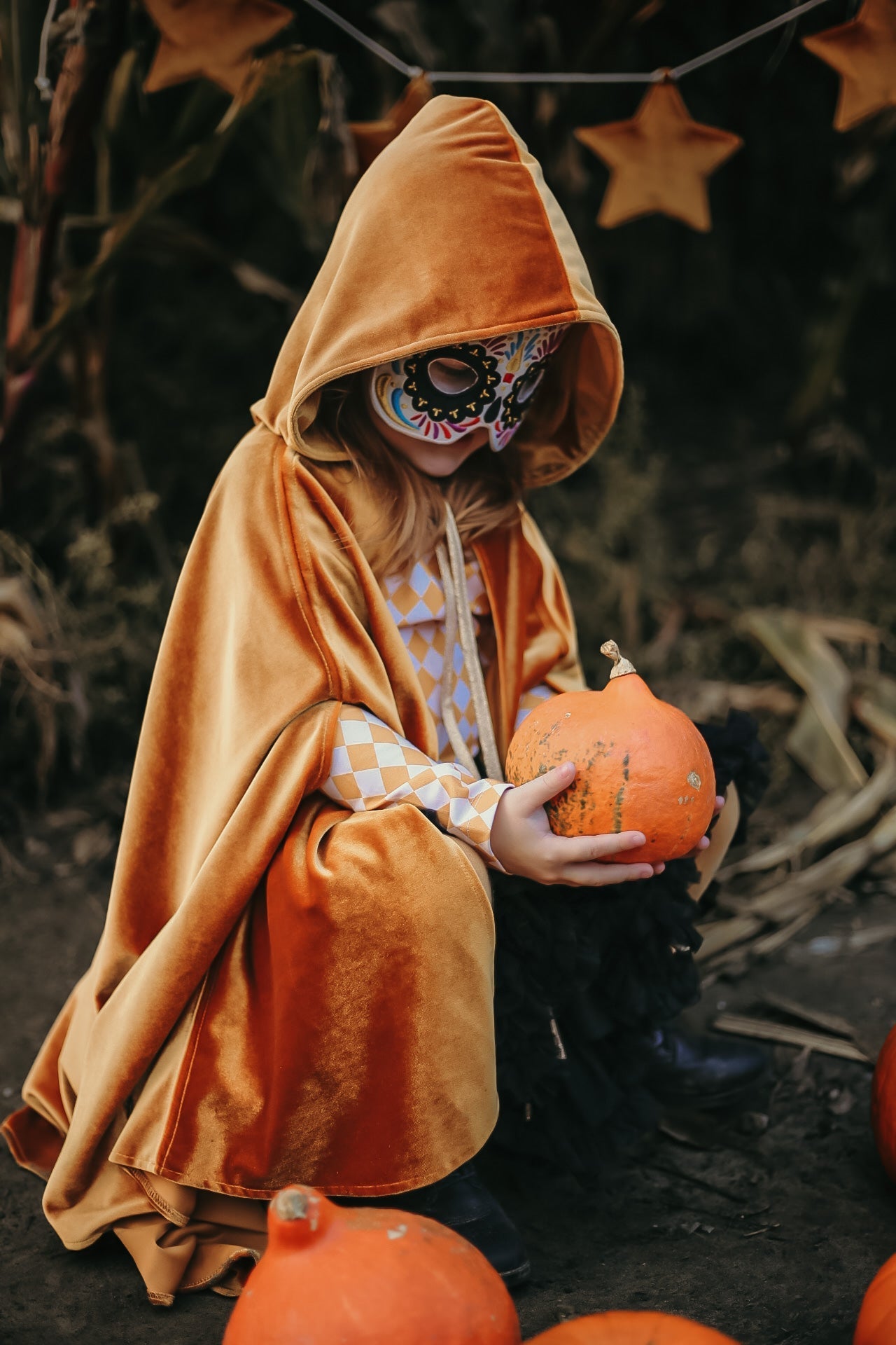 "Colorful Halloween" Skull Mask