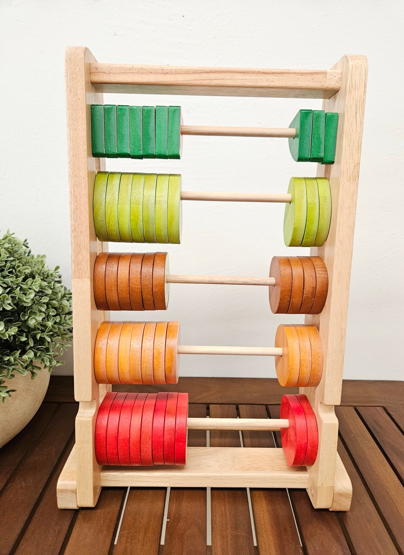 Sale Q Toys Wooden Fruit Abacus