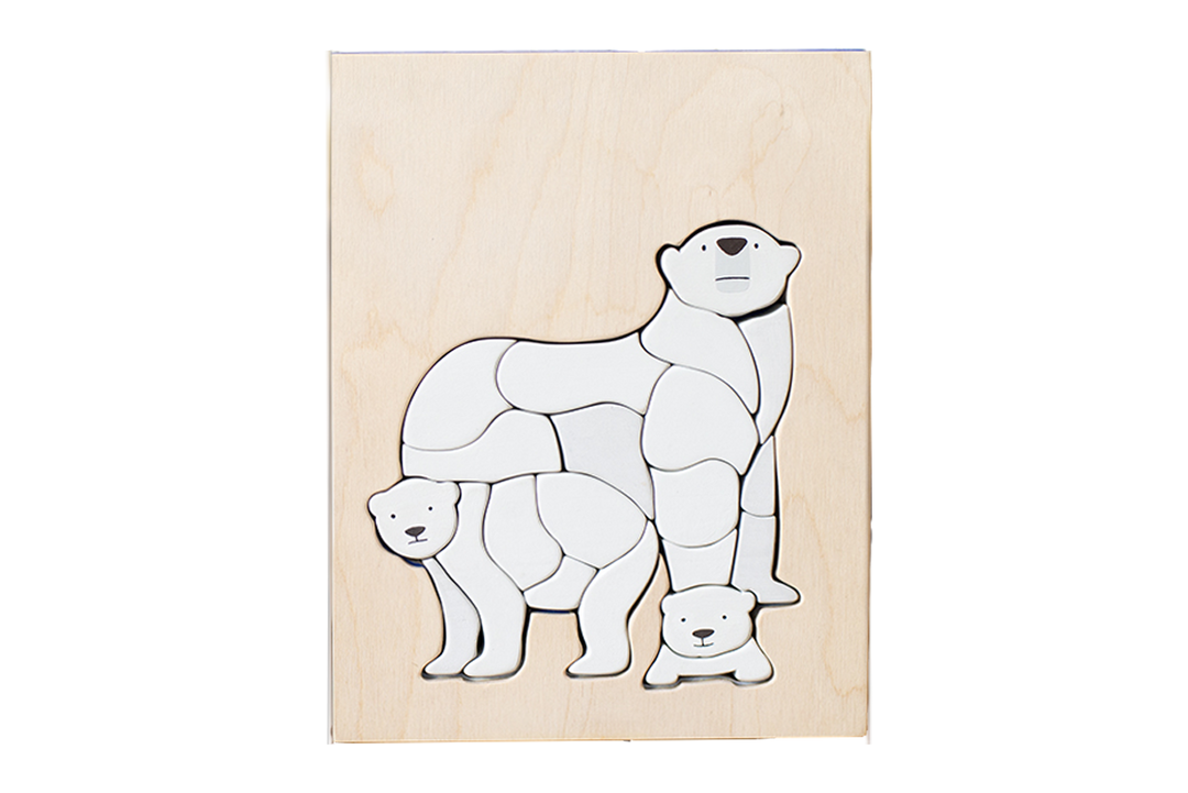 Eguchi Toys Polar Bear Puzzle