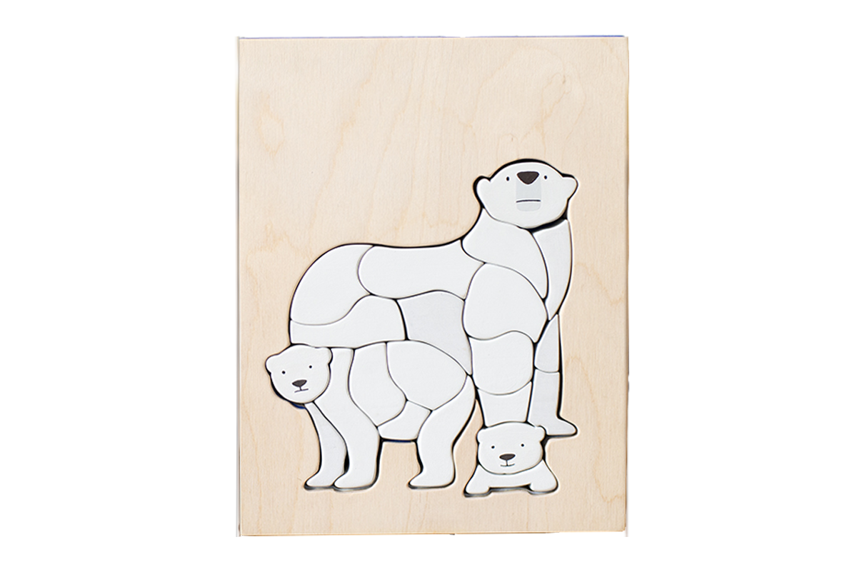 Eguchi Toys Polar Bear Puzzle