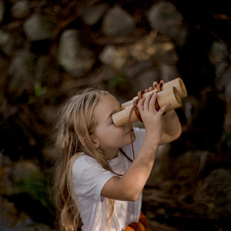 Q Toys Wooden Binoculars