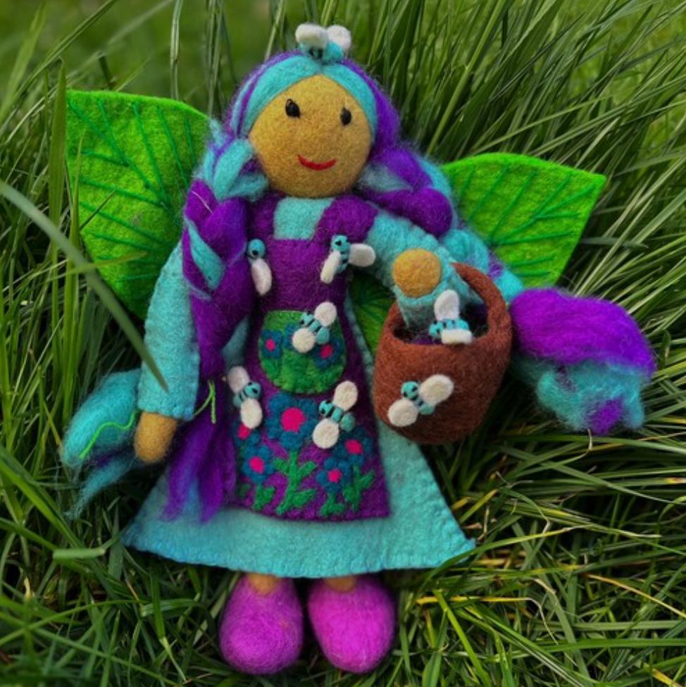 The Blue Bee Forest Fairy