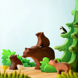 Brown Bear Family Set