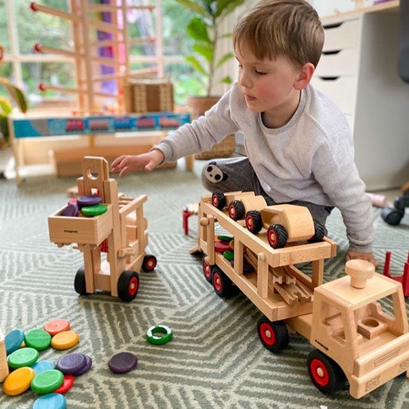 Fagus Wooden Car Transporter