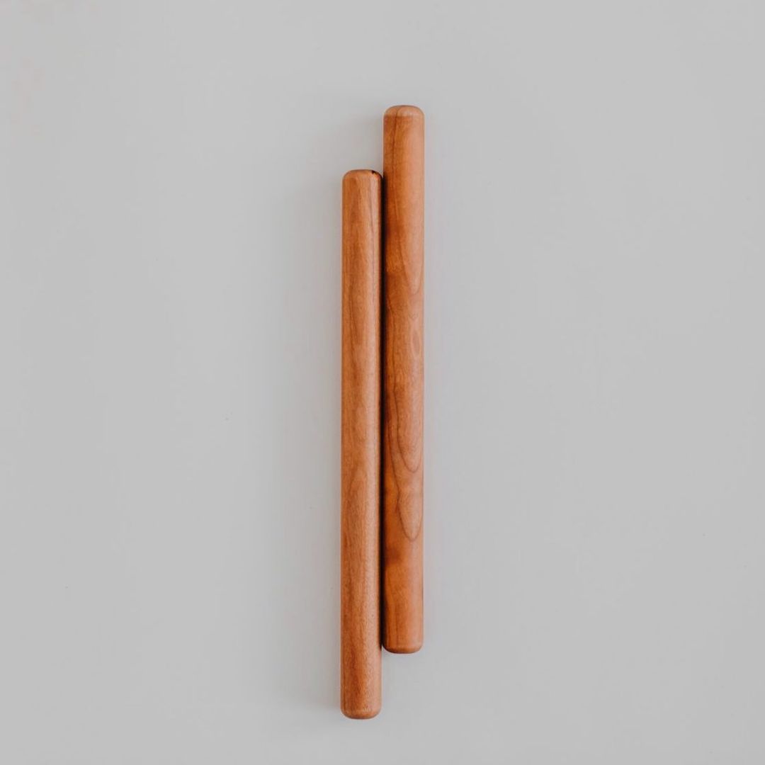 Cherry Wood Rhythm Sticks