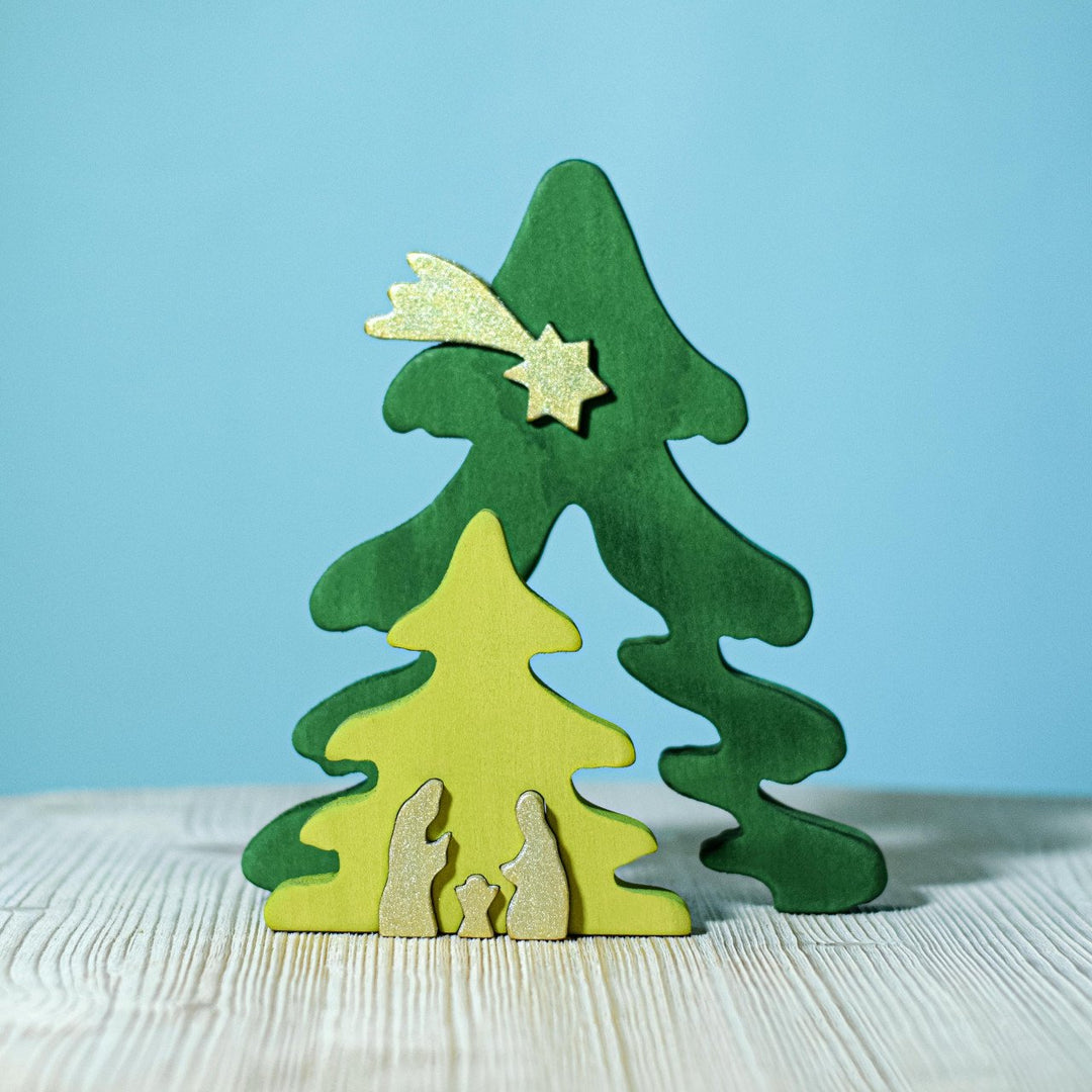 Bumbu Christmas Tree Puzzle, Gold
