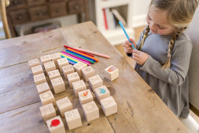 Bannor Maple ABC Block Set