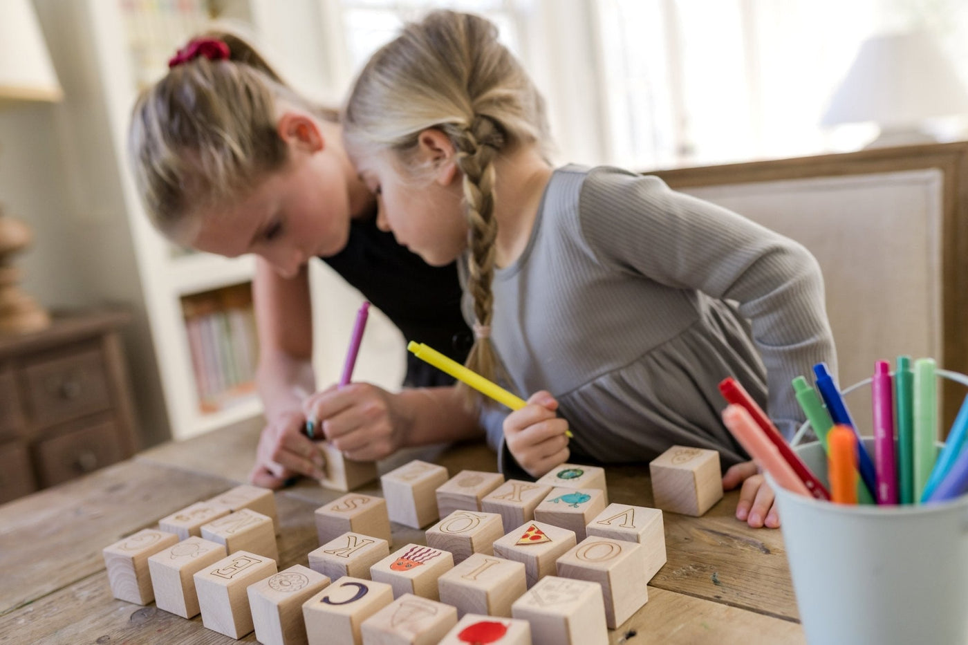 Bannor Maple ABC Block Set