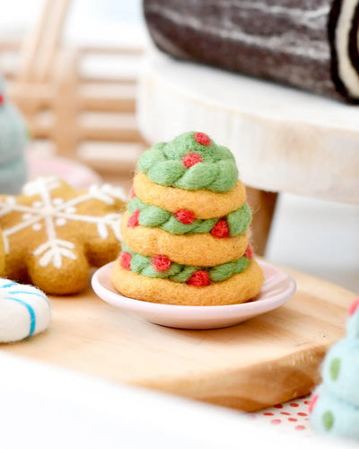 Felt Christmas Cookie Tree