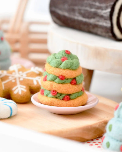 Felt Christmas Cookie Tree