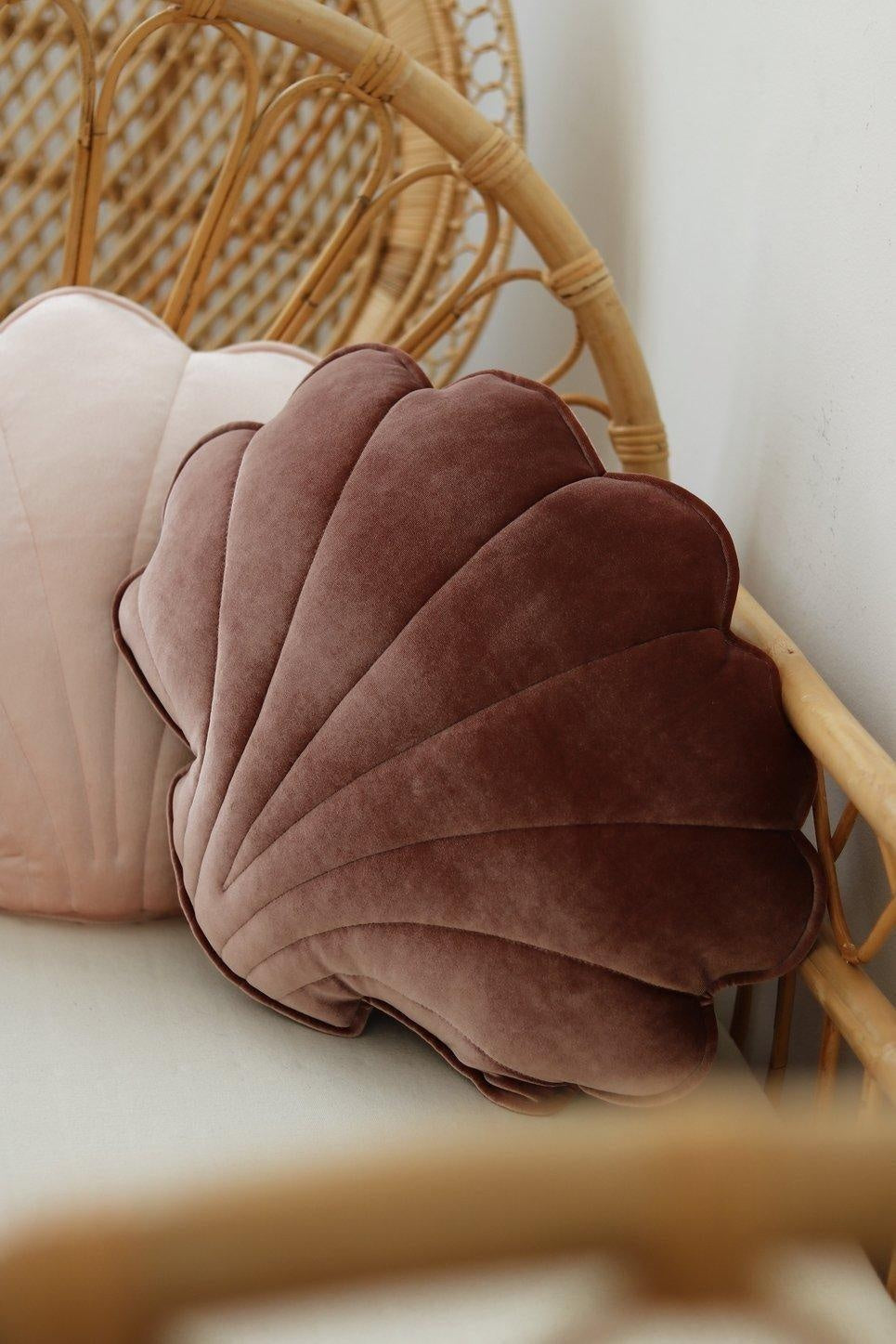 Velvet “Cosmic Pearl” Shell Pillow