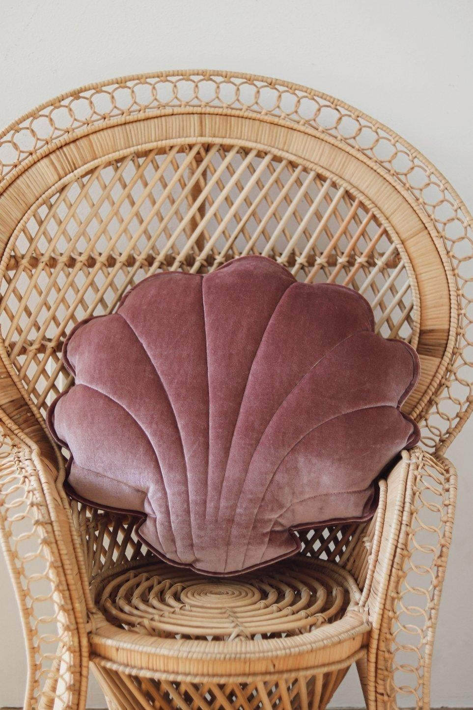 Velvet “Cosmic Pearl” Shell Pillow