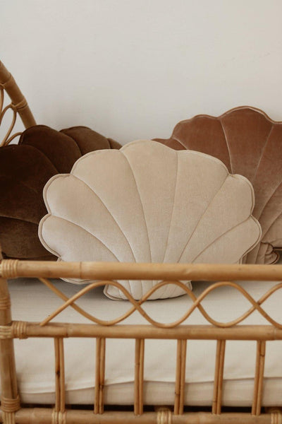 Velvet “Cream Pearl” Shell Pillow