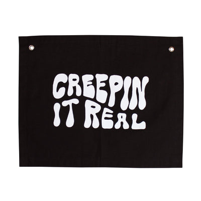 creepin' it real banner