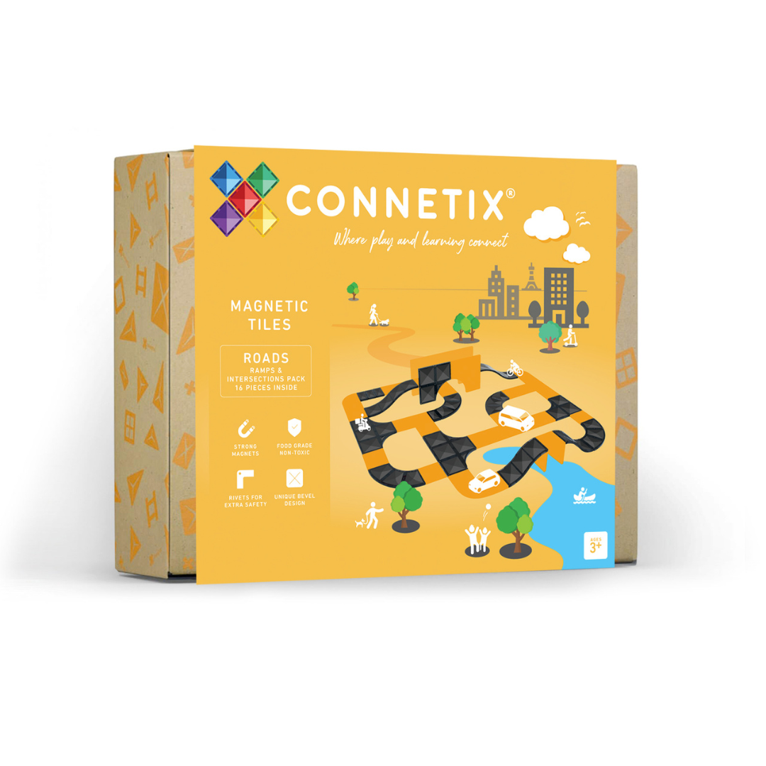 Sale Connetix Tiles Ramps and Intersections Pack 16 pc