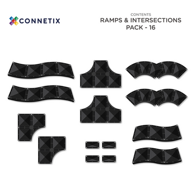 Sale Connetix Tiles Ramps and Intersections Pack 16 pc