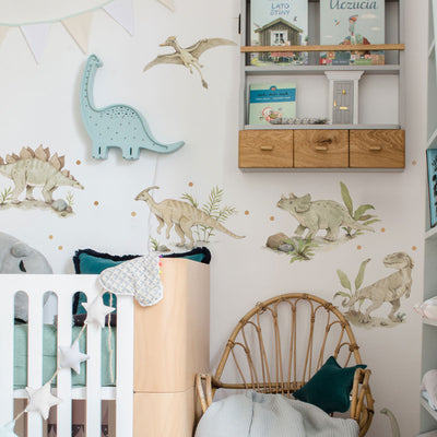 Happy Dino Wonderland Wall Decal Set