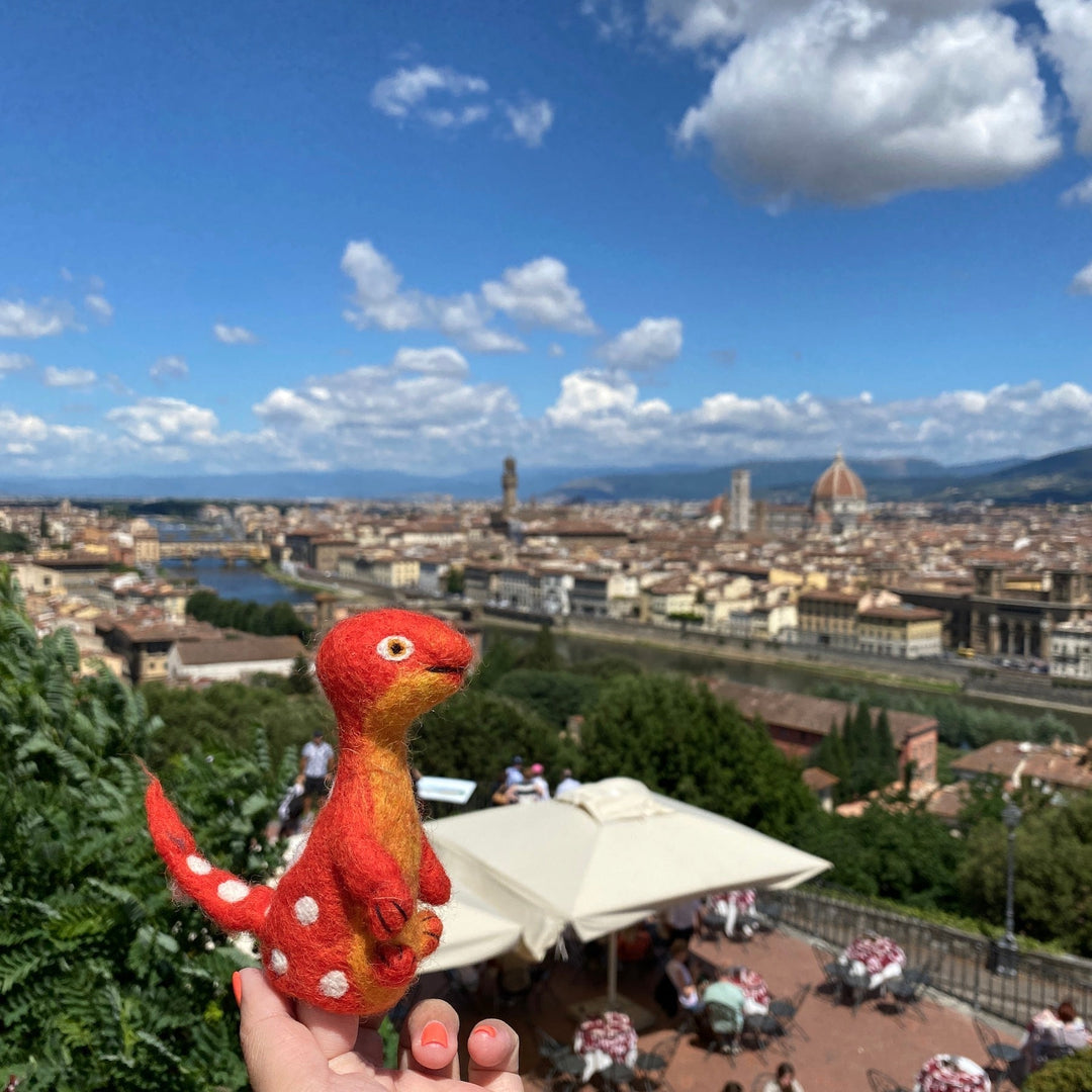 Dino Brothers Finger Puppets